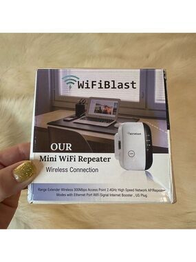 300Mbps WiFi Blast Wireless Repeater Range Extender